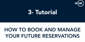 Tutorial how to book and manage your reservations